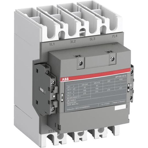 ABB Stotz S&J - Leistungsschütz zum Schalten von Wechselstrom Schütz AF190-40-22-11 50/60Hz / 20-60V DC