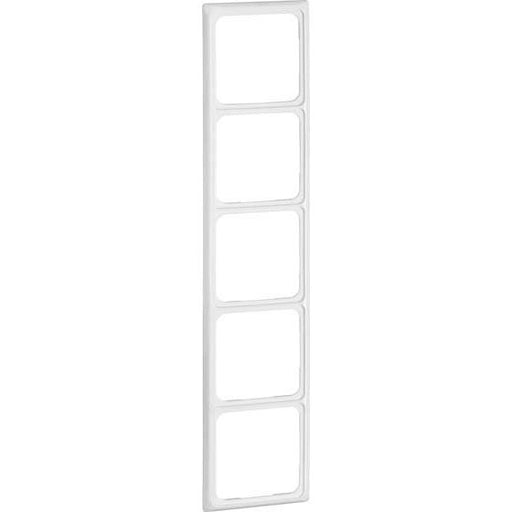 Peha - Abdeckrahmen Rahmen 5-fach rws D 80.575.02 waage/senkrecht