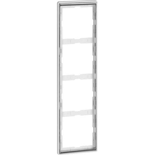 Peha - Abdeckrahmen Rahmen 4-fach rws/gold D 95.574.02.61 waage/senkrecht