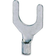 Phoenix Contact - Quetschkabelschuh für Cu-Leiter Gabelkabelschuh C-FC 6/M5 blank, 2,6-6qmm, M5 − 100 Stück