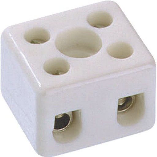 Bachmann - Schraubklemme Porzellanklemme ws 950.002 bis 2,50qmm, 2-polig