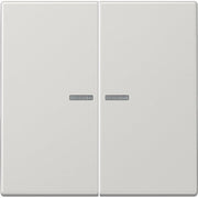 Jung - Abdeckung/Bedienelement für Installationsschalterprogramme Wippe LS 102 KO5 LG f.Serientaster KO