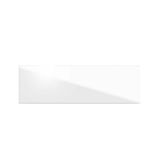 Etherma - Infrarot-Strahlungspaneel Infrarotheizung, Glas LAVA3-GL-800-PWS reinweiß satiniert