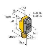 Turck - Lichttaster energetisch Opto Sensor QS18EN6WQ8 Lichttaster − 1 Stück