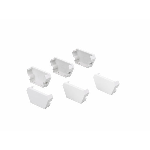 Philips Lighting - Mechanisches Zubehör/Ersatzteile für Leuchten Endkappen (VE6) LL240Z EP WH (6PCS)