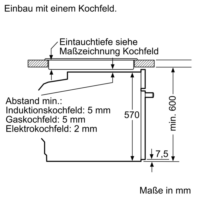 Siemens - Backofen EB-Backofen HB510ABR1 IQ100