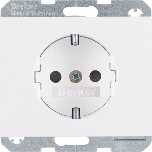 Berker - Steckdose SCHUKO-Steckdose pws/gl 47357009
