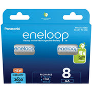 Hückmann - Akku Mignon AA eneloop BK-3MCDE/8BE(VE8) 2000mAh