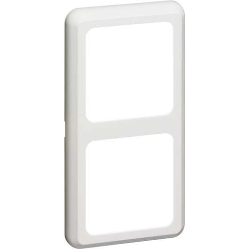 Peha - Abdeckrahmen Rahmen 2-fach alu D 772.70 waage/senkrecht