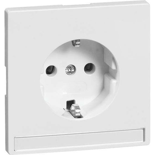 Peha - Schalter-/Steckdosenkombination Steckdose SCHUKO D 95.6511.19 NA Beschrift., tiefschw