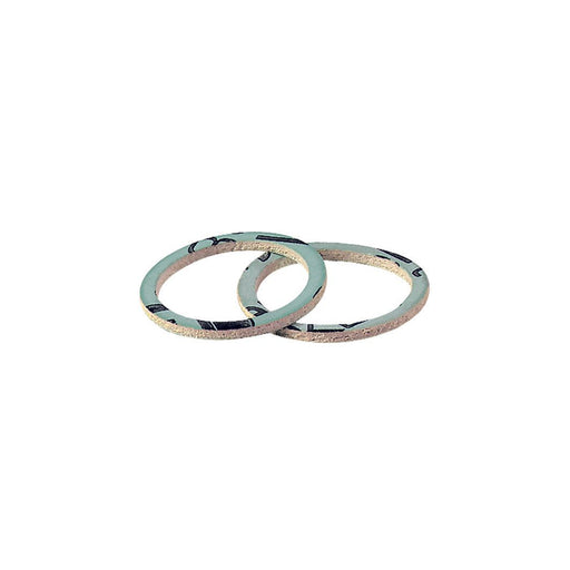 Jacob - Dichtring, flach Anschlussgewinde-Dichtring 3M16-CD/1.5 M16 Grün − 100 Stück