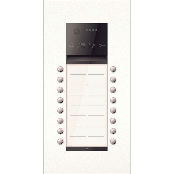 TCS Tür Control - Türstation für Türkommunikation PES PRO Video Außenstat. AVU600216-0019 16T UP R9010