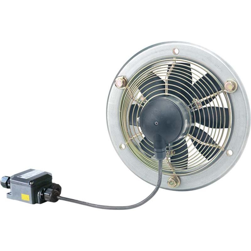 Maico - Explosionsgeschützter Ventilator Axialwandventilator EZS 20/4 E Ex e AC, Ex-Schutz, DN200