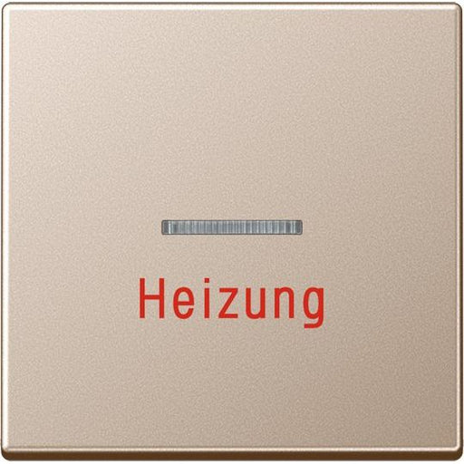 Jung - Abdeckung/Bedienelement für Installationsschalterprogramme Wippe Aufs.Heizung/Notsch. A 590 H CH für Kontrollschalter