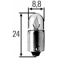 Küblbeck - Fahrzeuglampe 24V2W BA9s