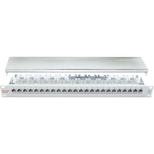 Dätwyler IT Infra - Patchpanel Kupfer Patchpanel CSA24/8 1HE 417980 Cat6A-ISO RAL7035