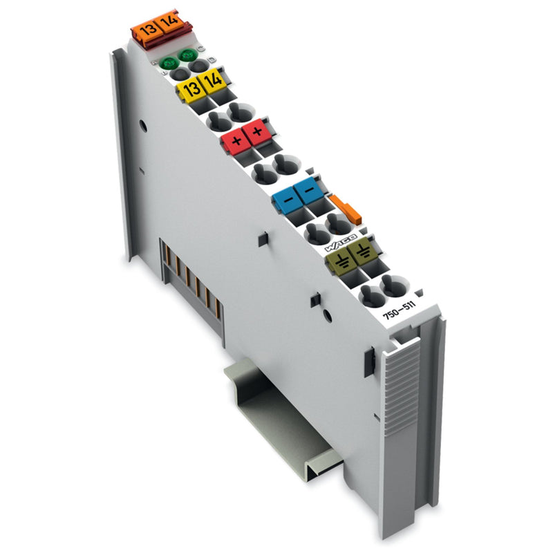 WAGO - Feldbus, Dez. Peripherie - Funktions-/Technologie-Modul 2 Pulsweitenausgänge 753-511 DC 24 V,0,1 A