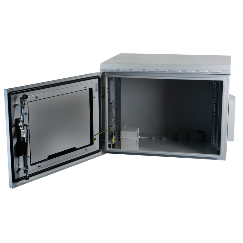 EFB-Elektronik - Netzwerkgehäuse Wandgehäuse 9HE 691709IP55.1G 19Zoll IP55, T:450mm