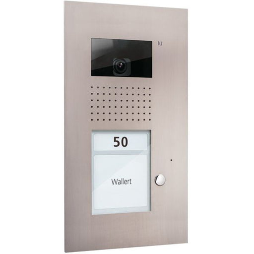 TCS Tür Control - Türstation für Türkommunikation Video color Außenstation V AVU14010-0030 PUK 1 Taste 1-spalti
