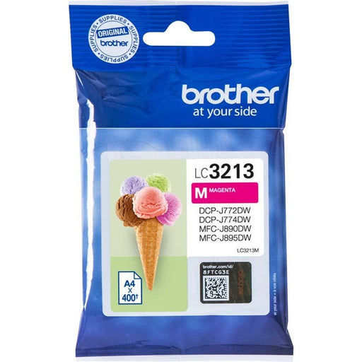 Brother - Verbrauchsmaterial für Telefax/Drucker/MFC Tintenpatrone LC-3213M magenta