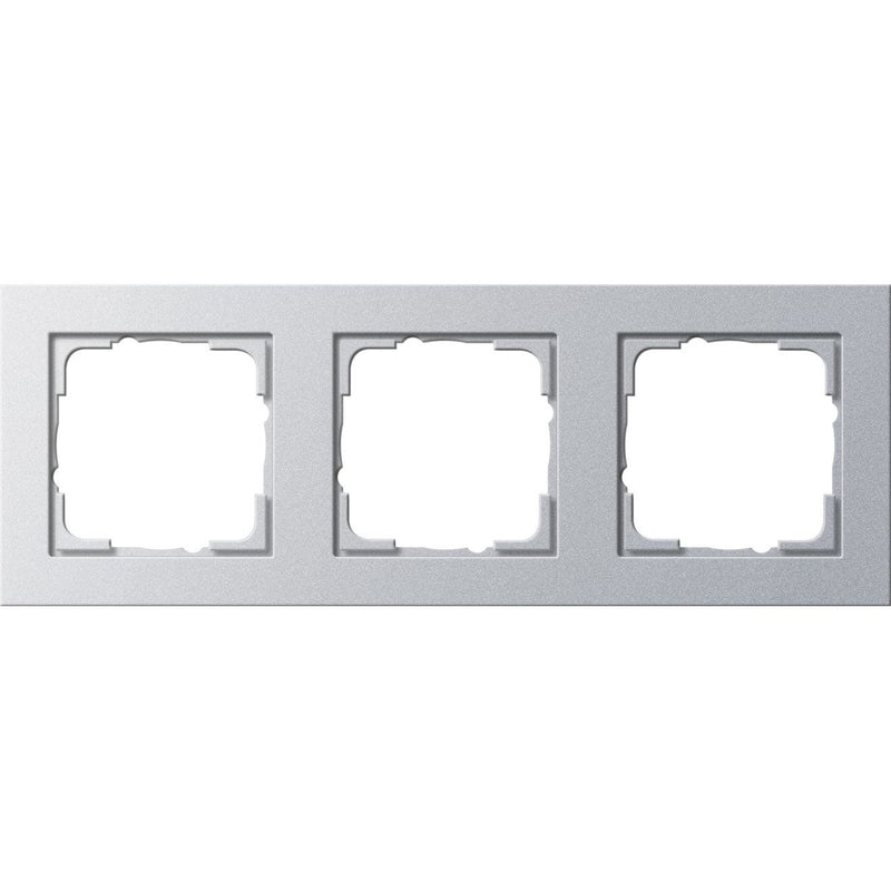 Gira - Abdeckrahmen 3f.alu 021325 E2