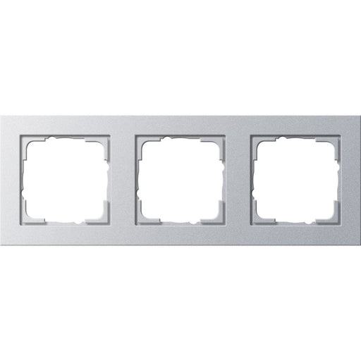 Gira - Abdeckrahmen 3f.alu 021325 E2