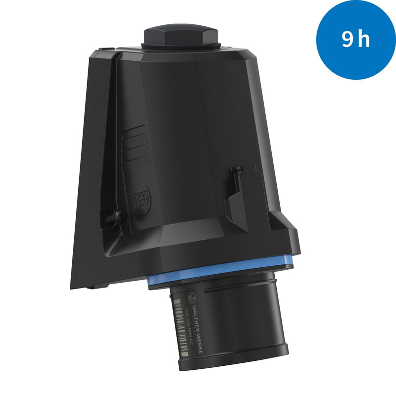 Walther Werke - CEE-Gerätestecker (IEC 60309) CEE NEO Wandgerätestecker FW710409CC schräg 16A 4P 9h − 10 Stück