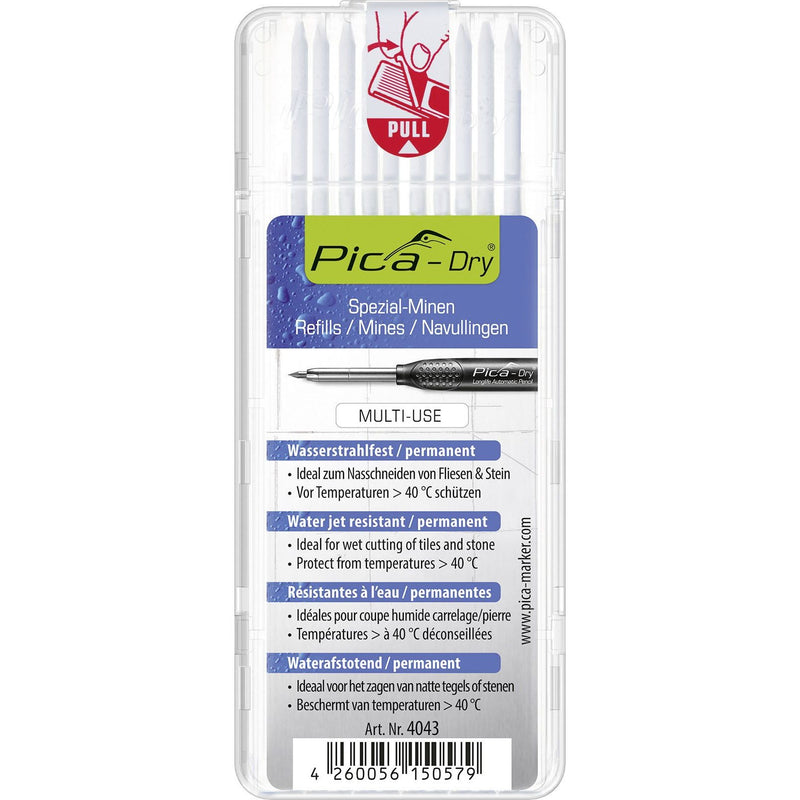 Pica-Marker - Markierungsstift Minen-Set 4043 weiss