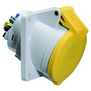 Bals Elektrotech - CEE-Anbausteckdose (IEC 60309) Anbausteckdose geneigt 32A 12870 4p 110V 4h IP44