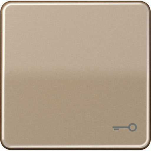 Jung - Abdeckung/Bedienelement für Installationsschalterprogramme Wippe Symbol TÜR gold brz CD 590 T GB für Taster