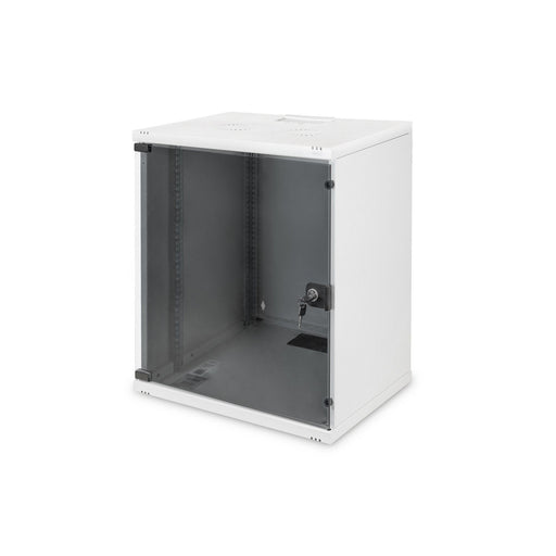 DIGITUS - Netzwerk-/Serverschrank Wandgehäuse Compact Serie DN-19 12-U-S-1 540x400mm(BxT)SoHo
