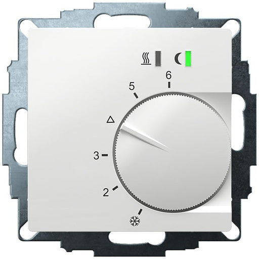 Eberle Controls - Raumthermostat/Uhrenthermostat UP-Raumregler 5-30C AC24V UTE 2500-24RA9016G55 Ausgang Triac