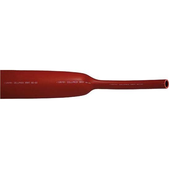 Cellpack - Schrumpfschlauch Warmschrumpfschlauch SRAT 80-26/m dickw.3:1 o.Kleber − 30 Meter
