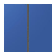 Jung - Abdeckung/Bedienelement für Installationsschalterprogramme Tastensatz 2fach LC 402 TSA 253 bleu outremer 59