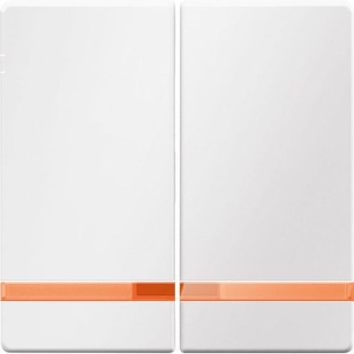 Berker - Abdeckung/Bedienelement für Installationsschalterprogramme Wippen 16276089 polarweiss