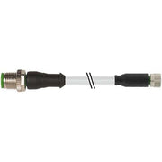 Murrelektronik - Konfektioniertes Sensor-Aktor-Kabel Anschlussleitung 3m 7000-40501-3300300 M12 St.ger.M12 Bu