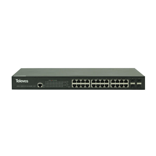 Televes - Netzwerk Switch Ethernet Switch SWIP400-24 L2+:24xGbEthernet