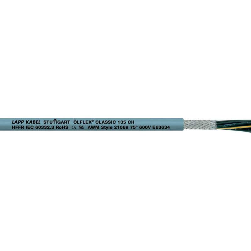 Lapp Kabel&Leitung - Energiekabel < 1 kV, für ortsveränderlichen Einsatz ÖLFLEX CLASSIC 135 CH 1123342 4G2,5