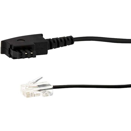 E+P Elektrik - Konfektionierte Fernmeldeleitung DSL-Anschlusskabel 1m T 180/1 LOSE TAE-F/RJ45 Stecker
