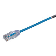 Panduit - Patchkabel Kupfer UTP Patchkabel Cat.6 UTP28SP8MBU AWG28 blau 8,0m − 10 Stück