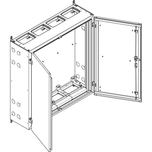 ABN - Leergehäuse Wandgehäuse NT47E geerdet IP55