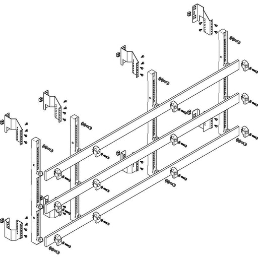 ABN - Verteilerfeld für Installationsverteiler Sammelschienen-Modul MTSC55983 tief 5FB/5RE
