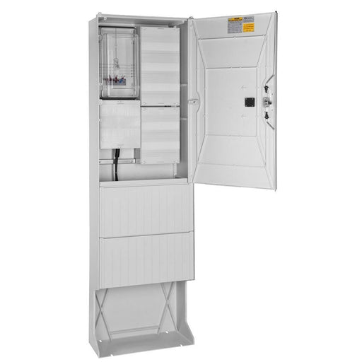 GSAB Elektrotechnik - Zähler-Komplettschrank Zähleranschlusssäule 03.00.1P11HSAV6 enviaM, 1ZP 6-reihig