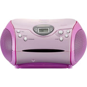 LENCO - Radio-Recorder UKW-Radio m.CD SCD-24 PINK stereo,pink