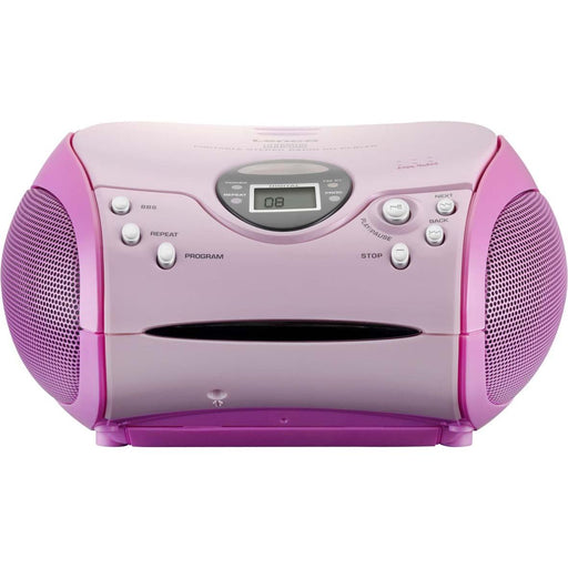 LENCO - Radio-Recorder UKW-Radio m.CD SCD-24 PINK stereo,pink