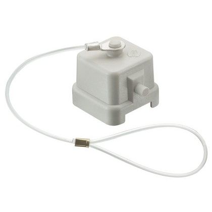 Harting - Schutzkappe für Industriesteckverbinder Abdeckhaube 09200035447 grau − 10 Stück