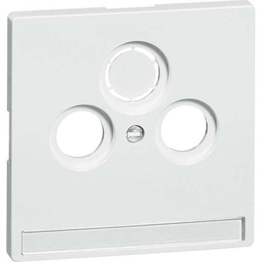 Peha - Einsatz/Abdeckung für Kommunikationstechnik Zentralplatte alu D 95.610.70 TV NA