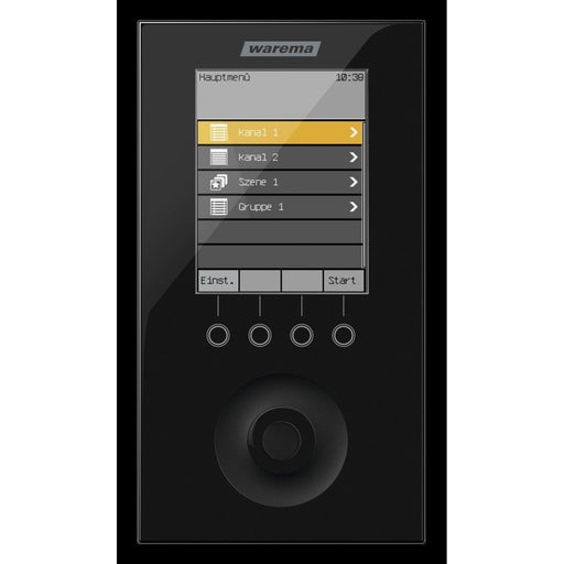 Warema Sonnen - Jalousiesteuerung Wisotronic 4-Kanal AP 1002865 schwarz