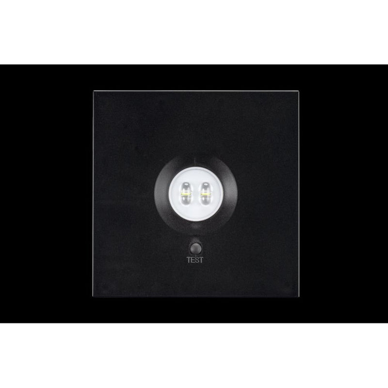 H1 - Sicherheitsleuchte Illusquare CBS black