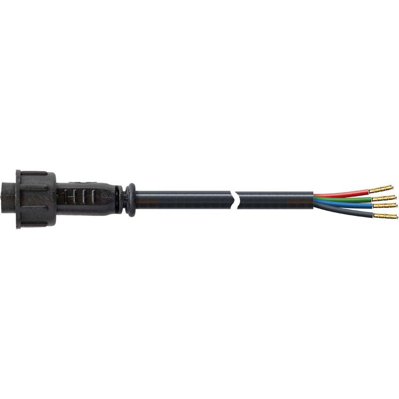 EVN Lichttechnik - Steckverbinder für steckbare Gebäudeinstallation Anschlussleitung 0650201-4 mit Stecker